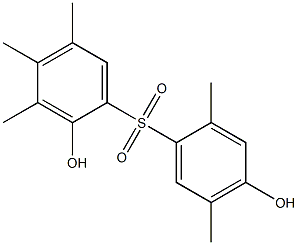 2,4'-Dihydroxy-2',3,4,5,5'-pentamethyl[sulfonylbisbenzene]|