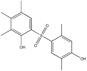 2,4'-Dihydroxy-2',3,4,5,5'-pentamethyl[sulfonylbisbenzene]