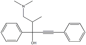 4-Methyl-5-(dimethylamino)-1,3-diphenyl-1-pentyn-3-ol