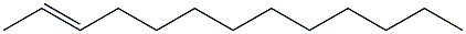(E)-2-Tridecene Structure