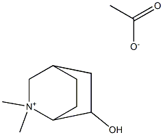 2,2-Dimethyl-2-azoniabicyclo[2.2.2]octan-6-ol acetate