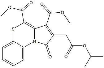 2-[(Isopropoxycarbonyl)methyl]-1-oxo-1H-pyrrolo[2,1-c][1,4]benzothiazine-3,4-dicarboxylic acid dimethyl ester
