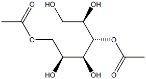 L-Glucitol 3,6-diacetate Structure
