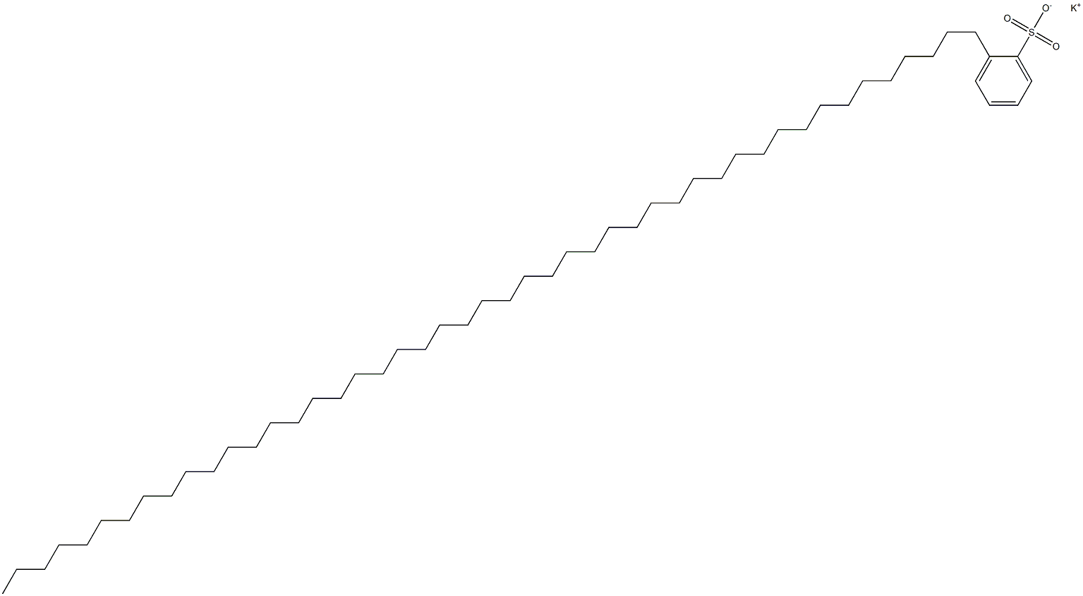 2-(Heptatetracontan-1-yl)benzenesulfonic acid potassium salt Structure