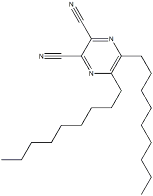 5,6-Dinonylpyrazine-2,3-dicarbonitrile