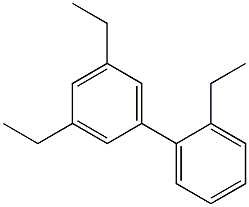 2',3,5-Triethyl-1,1'-biphenyl 结构式