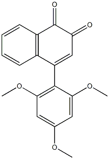 4-(2,4,6-Trimethoxyphenyl)naphthalene-1,2-dione