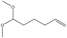 5-Hexenal dimethyl acetal,,结构式