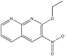 2-Ethoxy-3-nitro-1,8-naphthyridine Structure