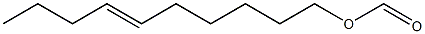 Formic acid 6-decenyl ester Structure