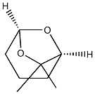 (1S,5S)-7,7-ジメチル-6,8-ジオキサビシクロ[3.2.1]オクタン 化学構造式
