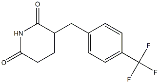 3-(4-Trifluoromethylbenzyl)piperidine-2,6-dione|