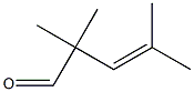  2,2,4-Trimethyl-3-pentenal