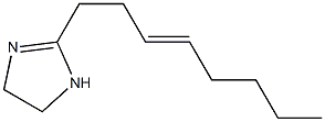 2-(3-オクテニル)-1-イミダゾリン 化学構造式