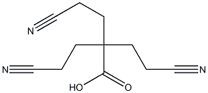  4-Cyano-2,2-bis(2-cyanoethyl)butyric acid