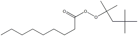 Nonaneperoxoic acid 1,1,3,3-tetramethylbutyl ester Structure