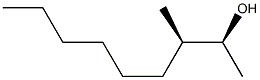 (2S,3R)-3-メチルノナン-2-オール 化学構造式