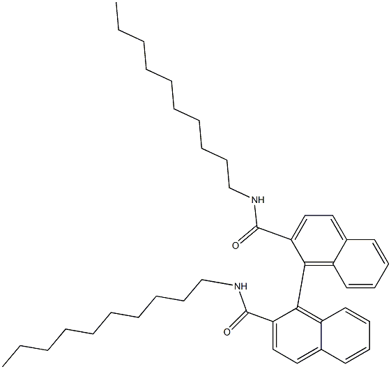 N,N'-Didecyl[1,1'-binaphthalene]-2,2'-dicarboxamide 结构式