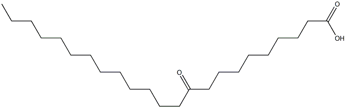 10-Oxotricosanoic acid Struktur
