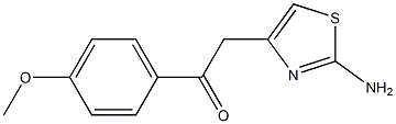 2-Amino-4-[(4-methoxyphenyl)carbonylmethyl]thiazole