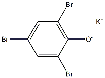 カリウム2,4,6-トリブロモフェノラート 化学構造式