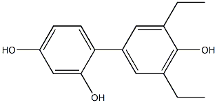  3',5'-Diethyl-1,1'-biphenyl-2,4,4'-triol