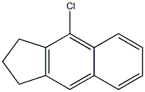 2,3-Dihydro-4-chloro-1H-benz[f]indene Structure