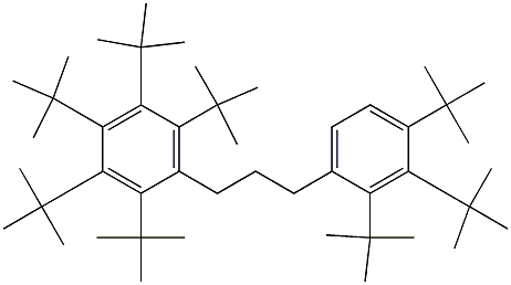 1-(Penta-tert-butylphenyl)-3-(2,3,4-tri-tert-butylphenyl)propane