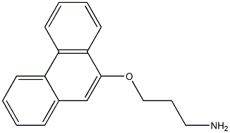 3-[(Phenanthren-9-yl)oxy]propan-1-amine Structure