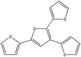 2,3,5-Tris(thiophen-2-yl)thiophene Structure