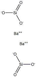 けい酸ジバリウム 化学構造式