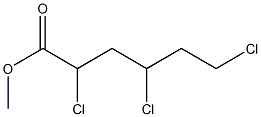  2,4,6-Trichlorohexanoic acid methyl ester