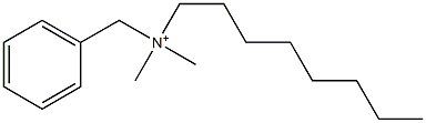 Dimethyl(benzyl)(octyl)aminium