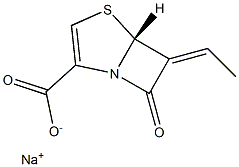 (5R)-7-Oxo-6-ethylidene-4-thia-1-azabicyclo[3.2.0]hept-2-ene-2-carboxylic acid sodium salt|