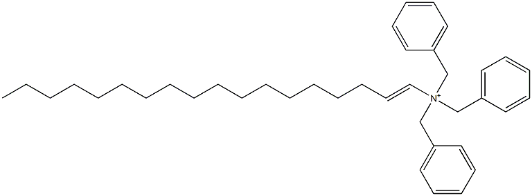 (1-Octadecenyl)tribenzylaminium