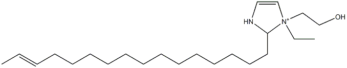 1-Ethyl-2-(14-hexadecenyl)-1-(2-hydroxyethyl)-4-imidazoline-1-ium