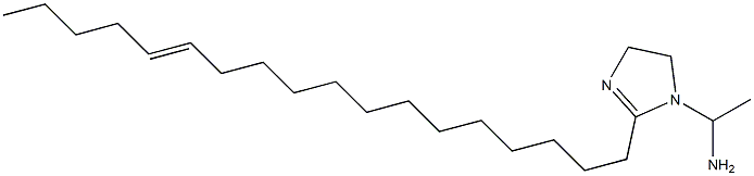 1-(1-アミノエチル)-2-(13-オクタデセニル)-2-イミダゾリン 化学構造式