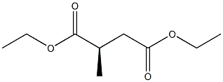 [R,(+)]-Methylsuccinic acid diethyl ester Structure