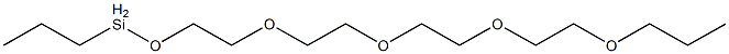 Propyl[2-[2-[2-(2-propoxyethoxy)ethoxy]ethoxy]ethoxy]silane|