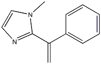 1-Methyl-2-(1-phenylvinyl)-1H-imidazole Structure