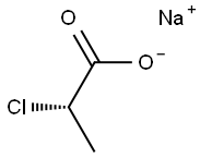 (2S)-2-Chloropropionic acid sodium salt Structure