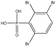 2,3,6-Tribromophenylphosphonic acid Struktur