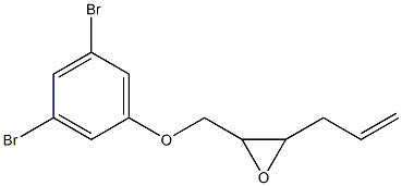 3,5-Dibromophenyl 3-allylglycidyl ether Struktur