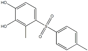 3,4'-ジヒドロキシ-2,4-ジメチル[スルホニルビスベンゼン] 化学構造式