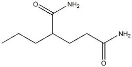 2-Propylglutaramide Structure