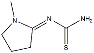 1-Methyl-2-[[amino(thioxo)methyl]imino]pyrrolidine