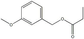 Propanoic acid 3-methoxybenzyl ester 结构式