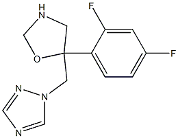 5-(2,4-Difluorophenyl)-5-[(1H-1,2,4-triazol-1-yl)methyl]oxazolidine