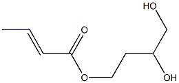 ブタン-1,2,4-トリオール4-クロトナート 化学構造式