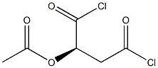 [R,(+)]-2-(Acetyloxy)succinic acid dichloride Struktur